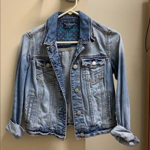 Cropped Jean Jacket